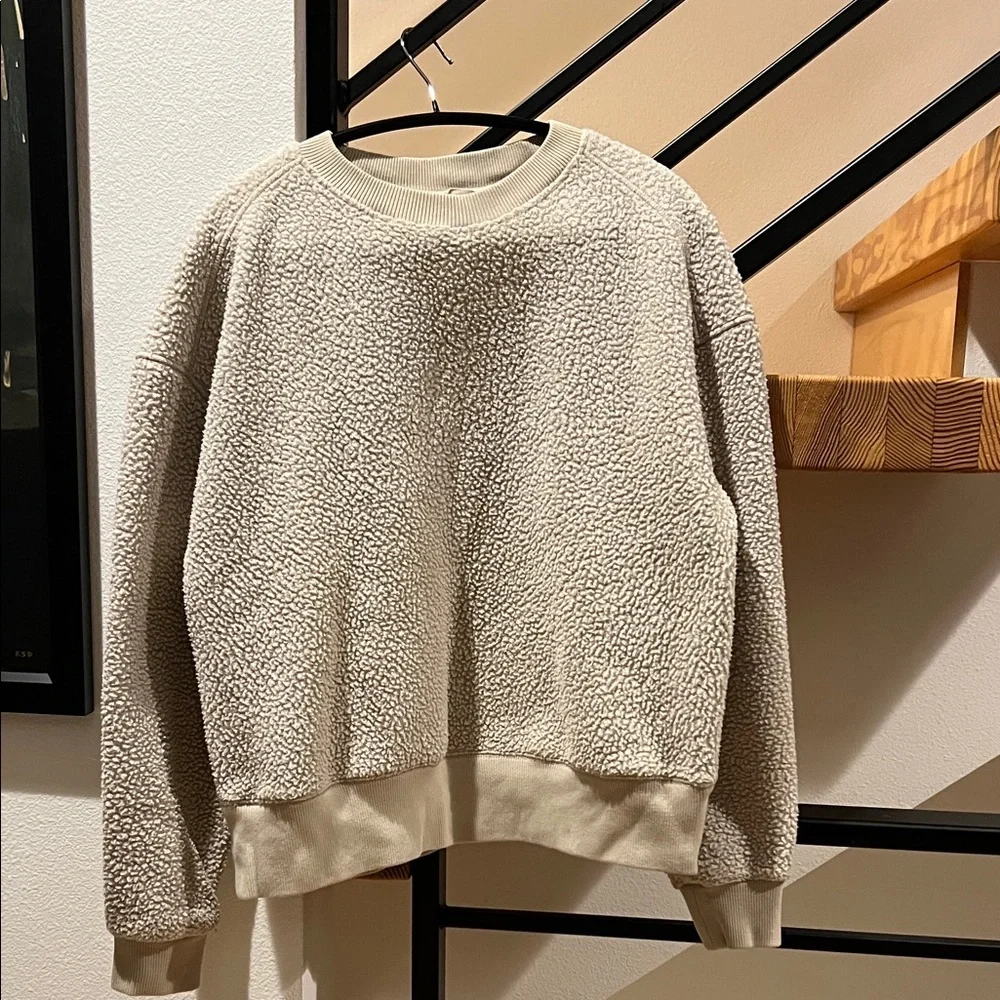 Everlane Cream Textured Sweater - Picture 1 of 3
